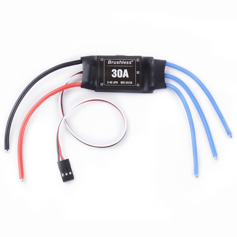 Rc Helicopter Electric - XXD บรัชเลส 30A ESC 2-4S ตัวควบคุมความเร็วไฟฟ้าพร้อม