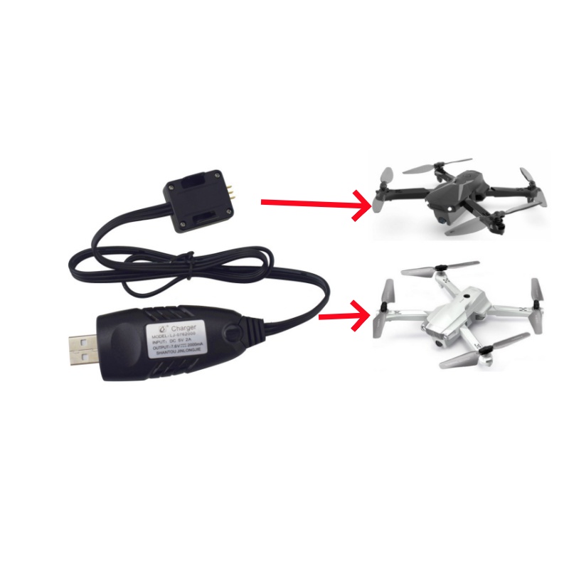 Rc Helicopter Charger - สายชาร์จ USB สำหรับโดรน Syma X30 Z6