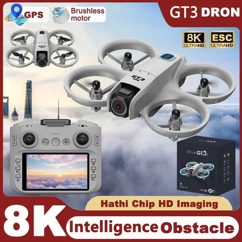 Rc Helicopter Electric - โดรน GT3 Mini รุ่นใหม่ พร้อมกล้อง 8K