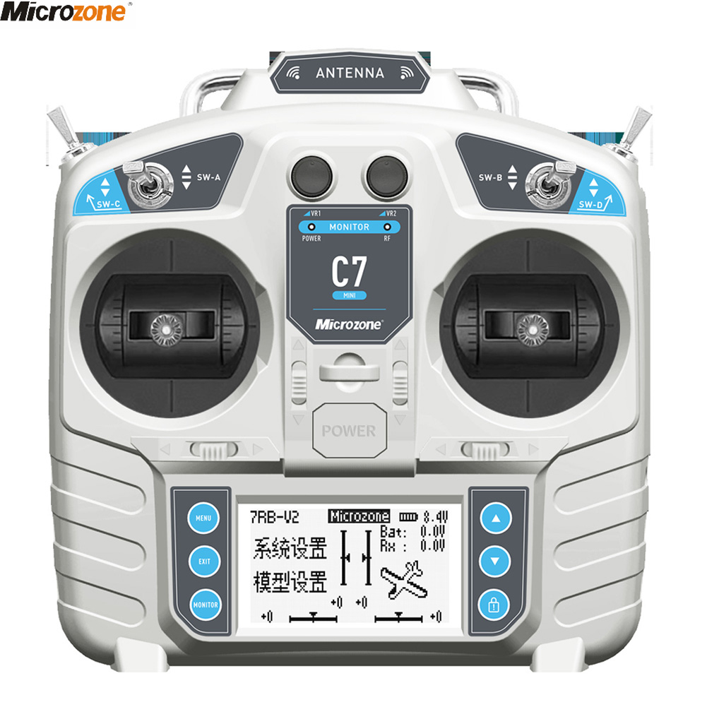 Rc Helicopter Battery - MicroZone MC7 Controller C7 เครื่องส่งสัญญาณขนาดเล็ก 2.4G