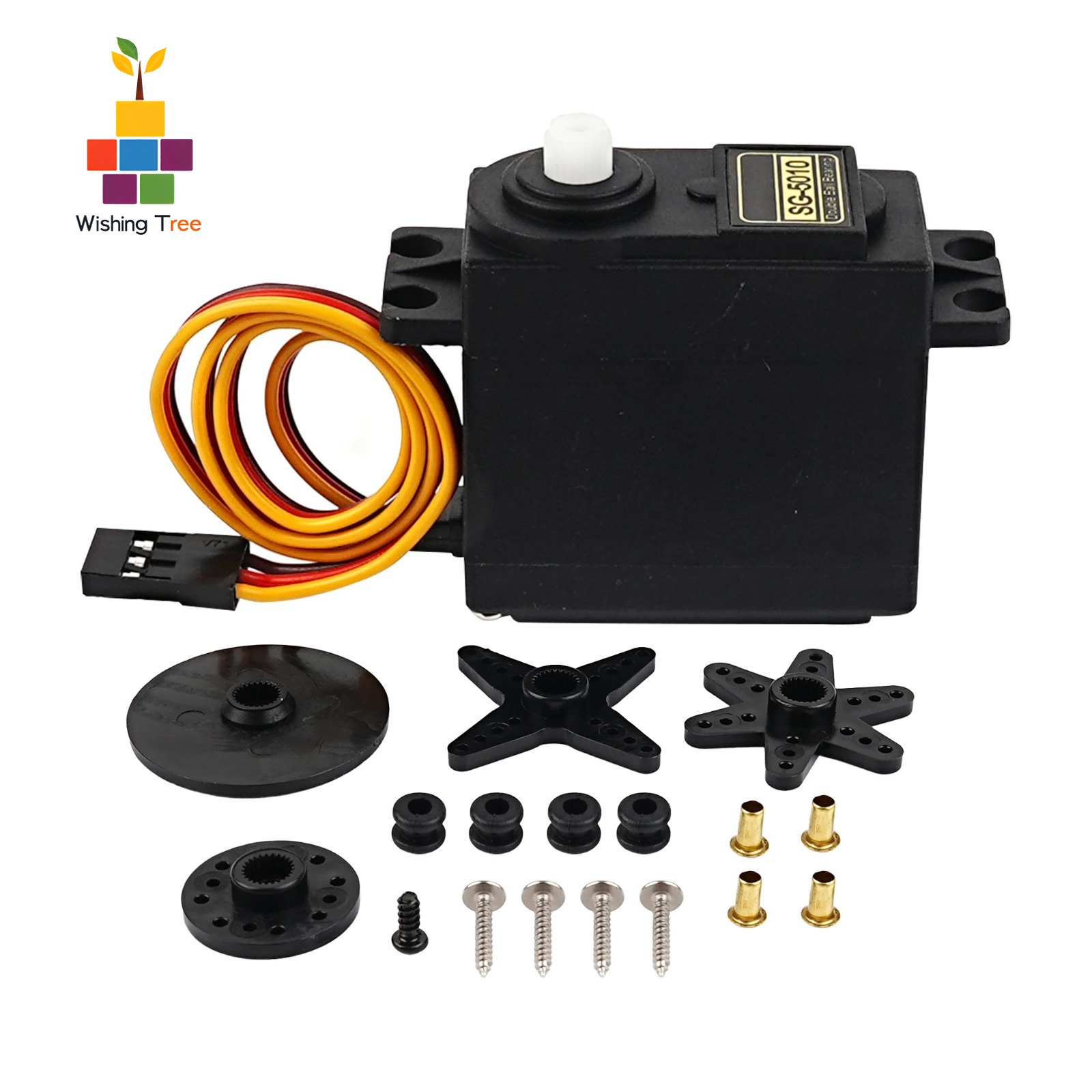 Rc Helicopter Servo - SG5010 เซอร์โวมอเตอร์ดิจิตอลแรงบิดสูง 6.5 กก. 180 °