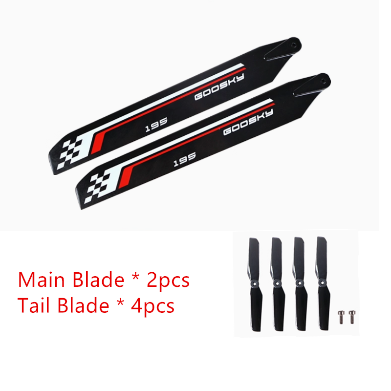 Rc Helicopter Blade - GOOSKY S2 Max/เอสทู อัลตร้า 6CH RC
