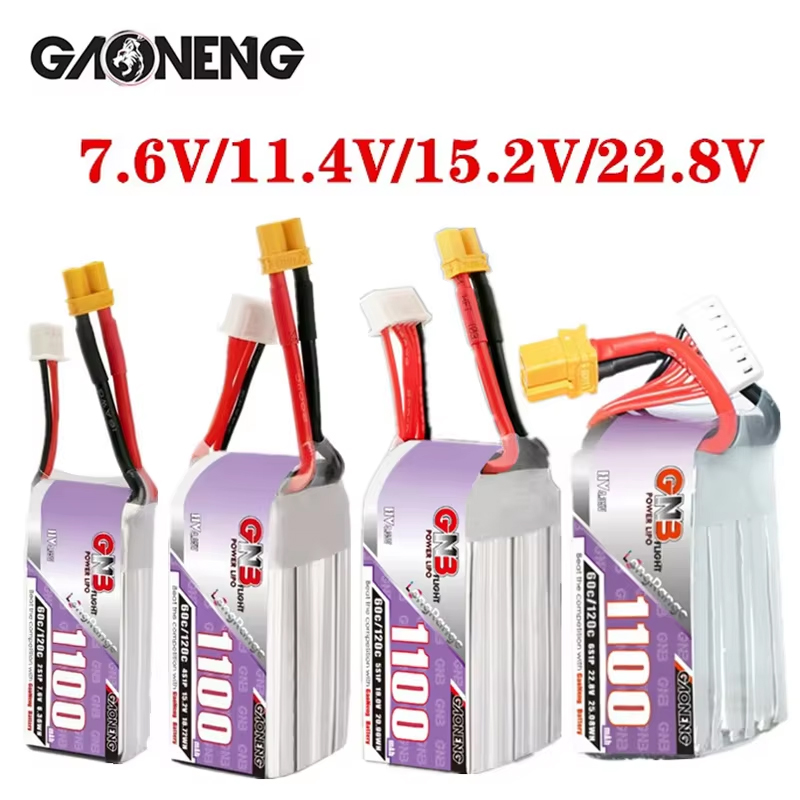 Rc Helicopter Parts - GNB 1100mAh 2S 3S 4S 6S