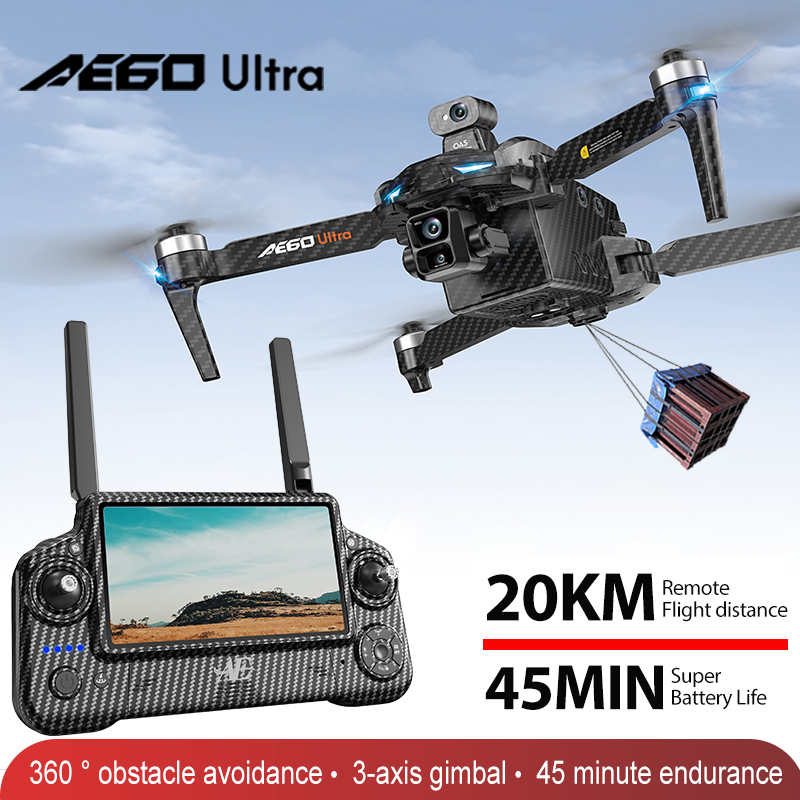Rc Helicopter Electric - โดรน AE60 GPS ระดับมืออาชีพ กล้อง 8K