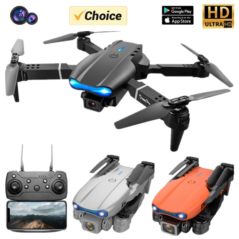 Rc Helicopter Gas - ใหม่ Mini Drone E99 4K WIFI
