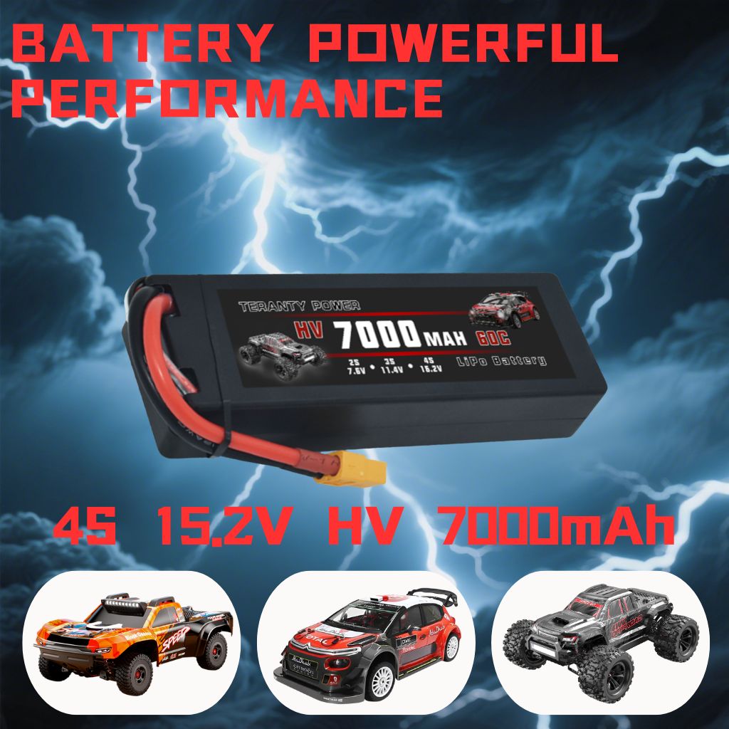 Rc Helicopter Charger - แบตเตอรี่ลิเธียม TERANTY Hyper Go 7303/7304 4S