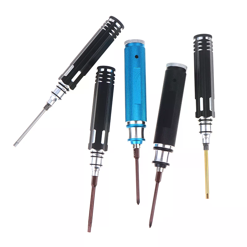 Rc Helicopter Tool Kit - ชุดไขควงหกเหลี่ยม 4-in-1 ชุดเครื่องมือโลหะ ขนาด 1/1.5/2.0/2.5/3.0 มม.