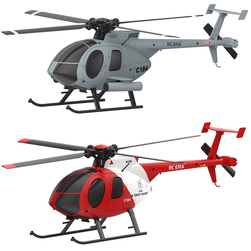 Rc Helicopter Single Rotor - เฮลิคอปเตอร์บังคับวิทยุ RCERA C184 แบบ 6 แกน