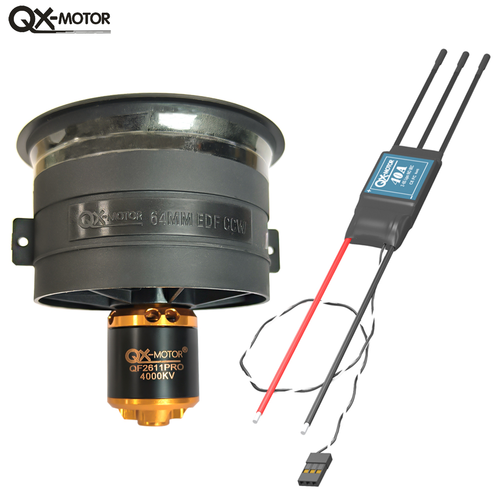 Rc Helicopter Blade - QX-MOTOR 5 ใบพัด 64 มม. EDF