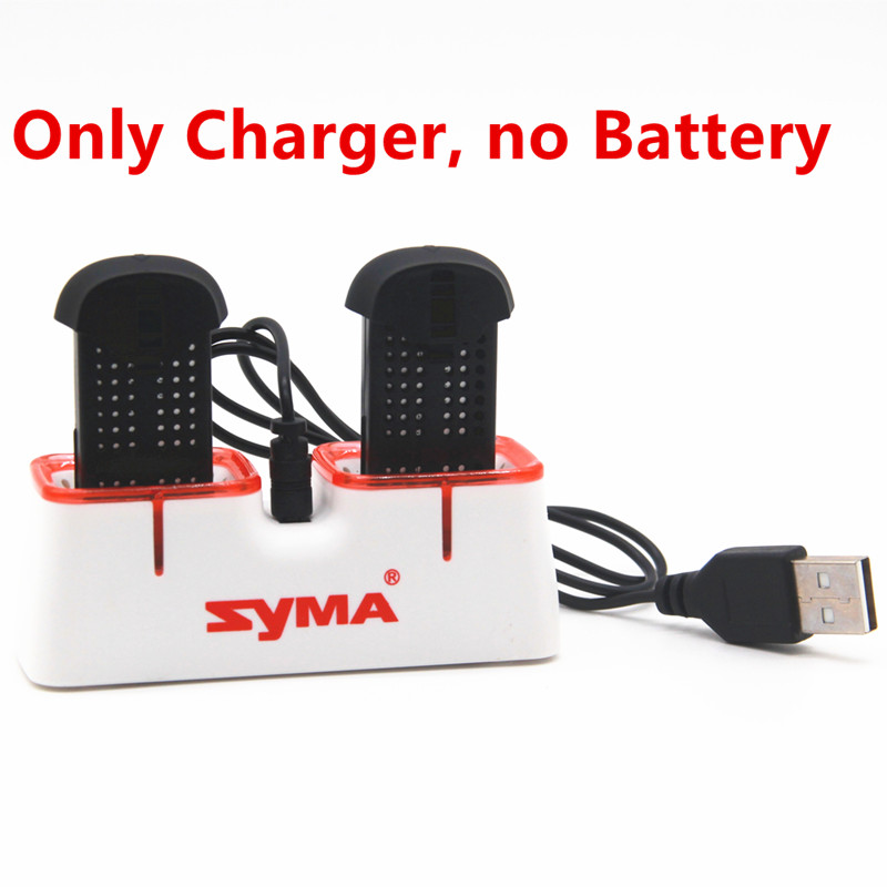 Rc Helicopter Case - เครื่องชาร์จ USB แบบเร็วคู่สำหรับแบตเตอรี่โดรน Syma X22 X22W