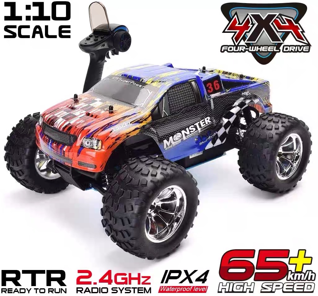 Rc Helicopter Nitro - HSP RC รถบรรทุก 1:10 Scale Nitro