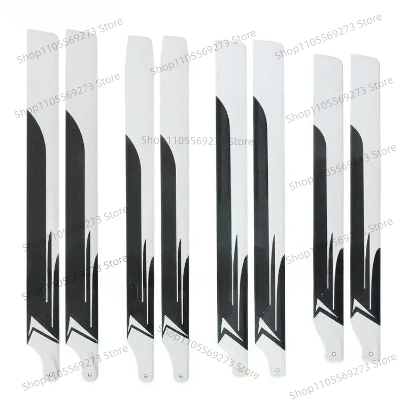 Rc Helicopter Blade - ใบพัดหลักเฮลิคอปเตอร์ RC คาร์บอนไฟเบอร์ 370 มม. 380