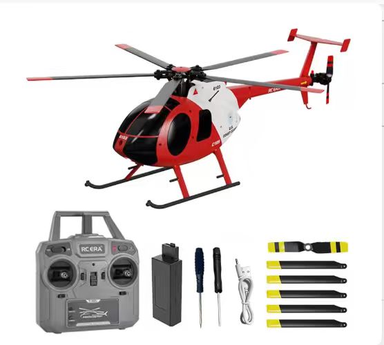 Rc Helicopter Gyro - เฮลิคอปเตอร์บังคับวิทยุ C189 MD500 ขนาด 1:28 4CH