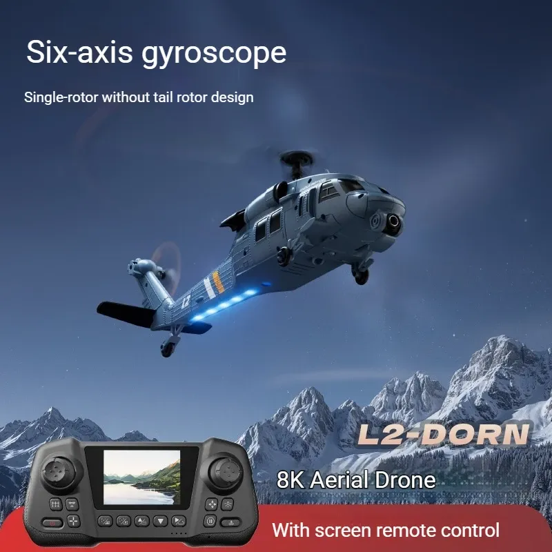 L2-DORN RC เฮลิคอปเตอร์อาปาเช่ - Rc Helicopter Single Rotor บทวิจารณ์และราคา