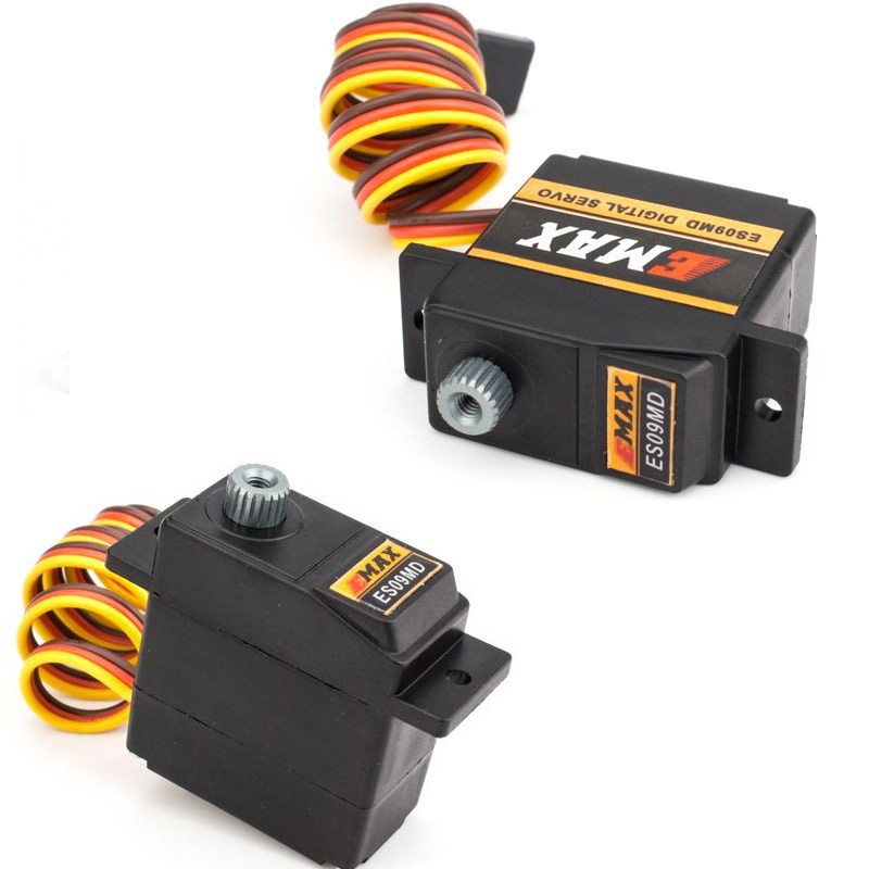ES09MD EMAX เซอร์โวโลหะแบบดิจิ - Rc Helicopter Servo บทวิจารณ์และราคา