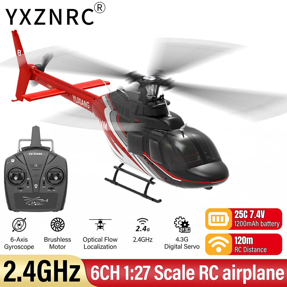 YU XIANG RC เครื่องบิน 2.4G 6C - Rc Helicopter Gyro บทวิจารณ์และราคา