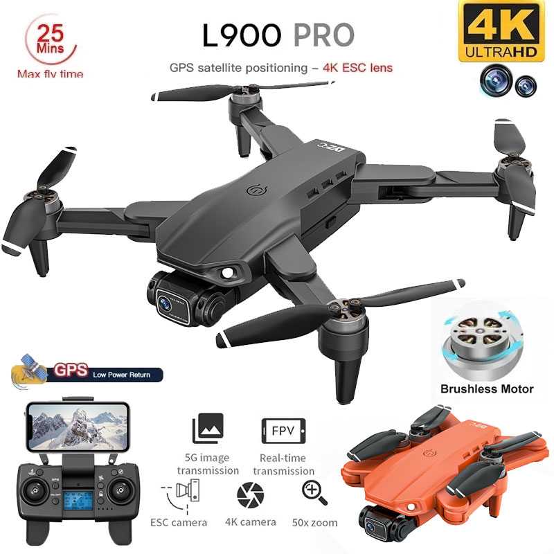โดรน4K L900โปร GPS โดรน4K กล้อ - Rc Helicopter Case บทวิจารณ์และราคา