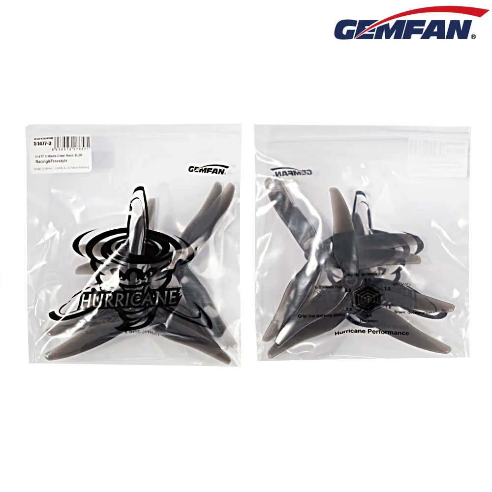 ใบพัด Gemfan JB Hurricane 5147 - Rc Helicopter Parts บทวิจารณ์และราคา