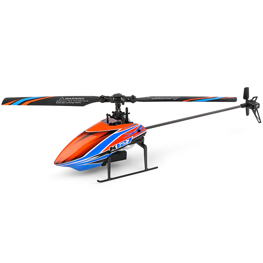 WLtoys XK K127 2.4G 4CH 6-Aixs - Rc Helicopter Single Rotor บทวิจารณ์และราคา