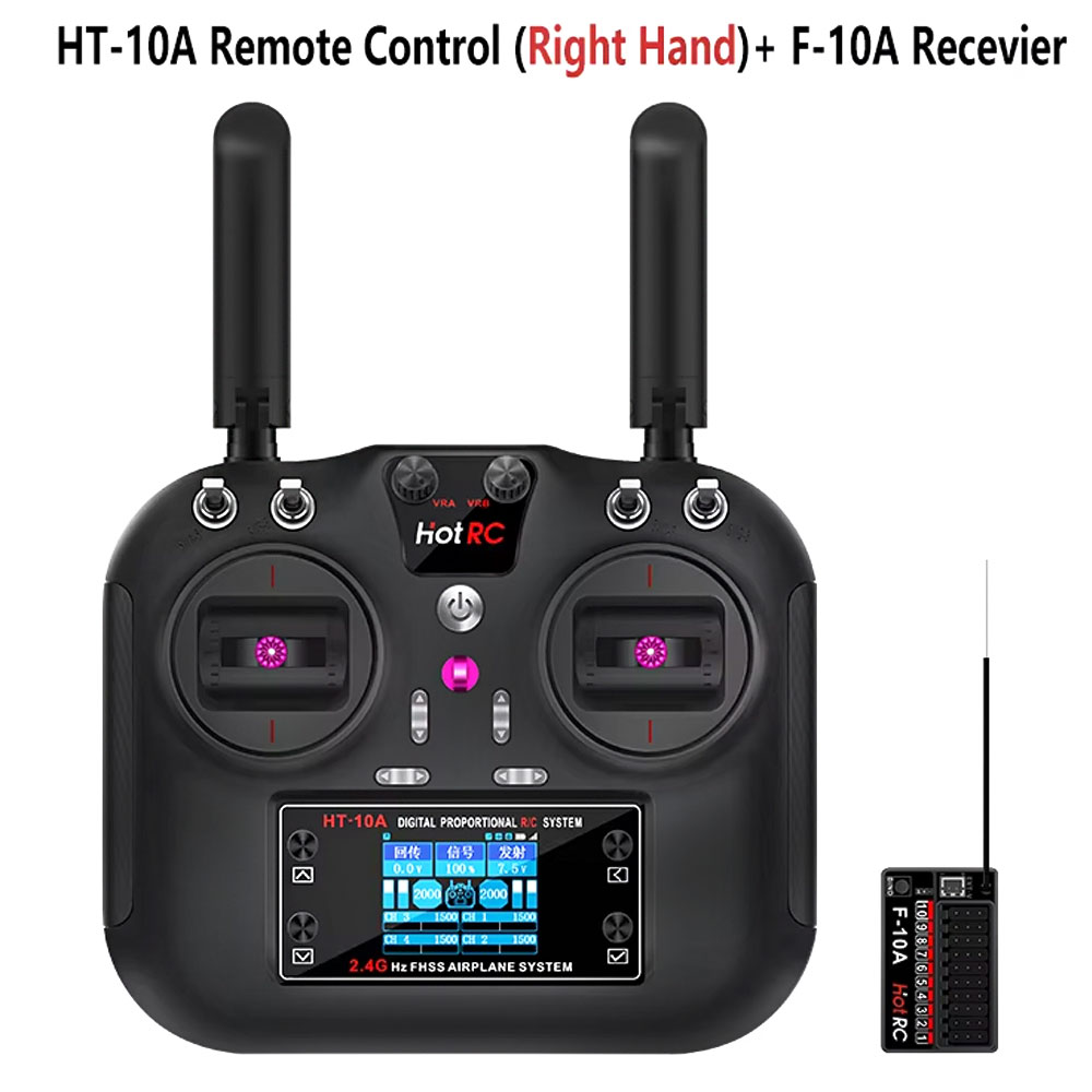 Hotrc HT-10A 2.4G 10CH เครื่อง - Rc Helicopter Battery บทวิจารณ์และราคา