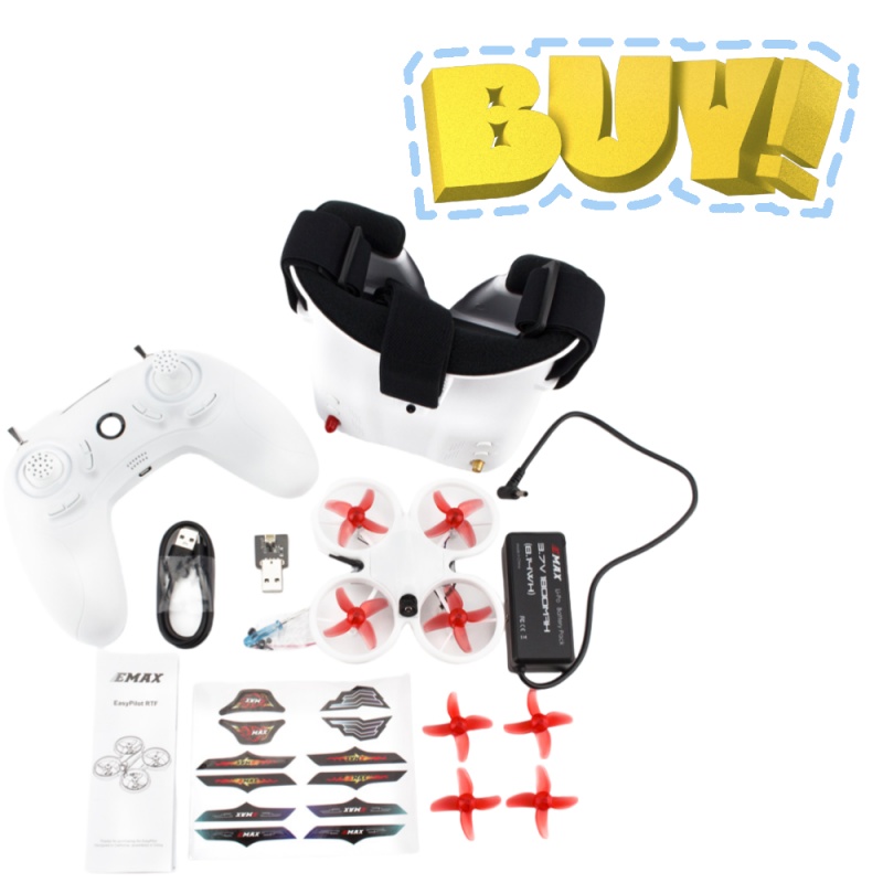 โดรน EMAX EZ Pilot 82MM Mini 5 - Rc Helicopter Electric บทวิจารณ์และราคา