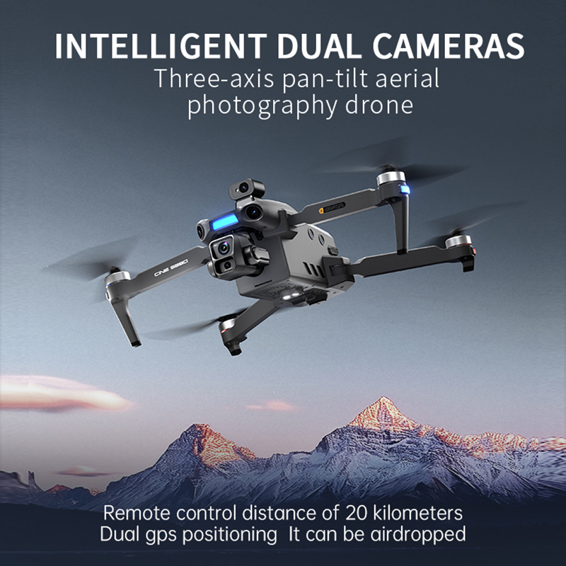 โดรนกล้องคู่ 8K รุ่นใหม่ ปี 20 - Rc Helicopter Electric บทวิจารณ์และราคา