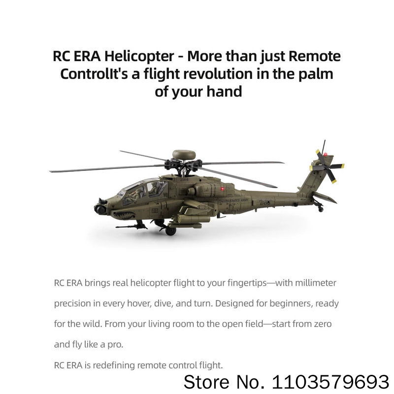 เฮลิคอปเตอร์บังคับวิทยุ Rc Era - Rc Helicopter Single Rotor บทวิจารณ์และราคา