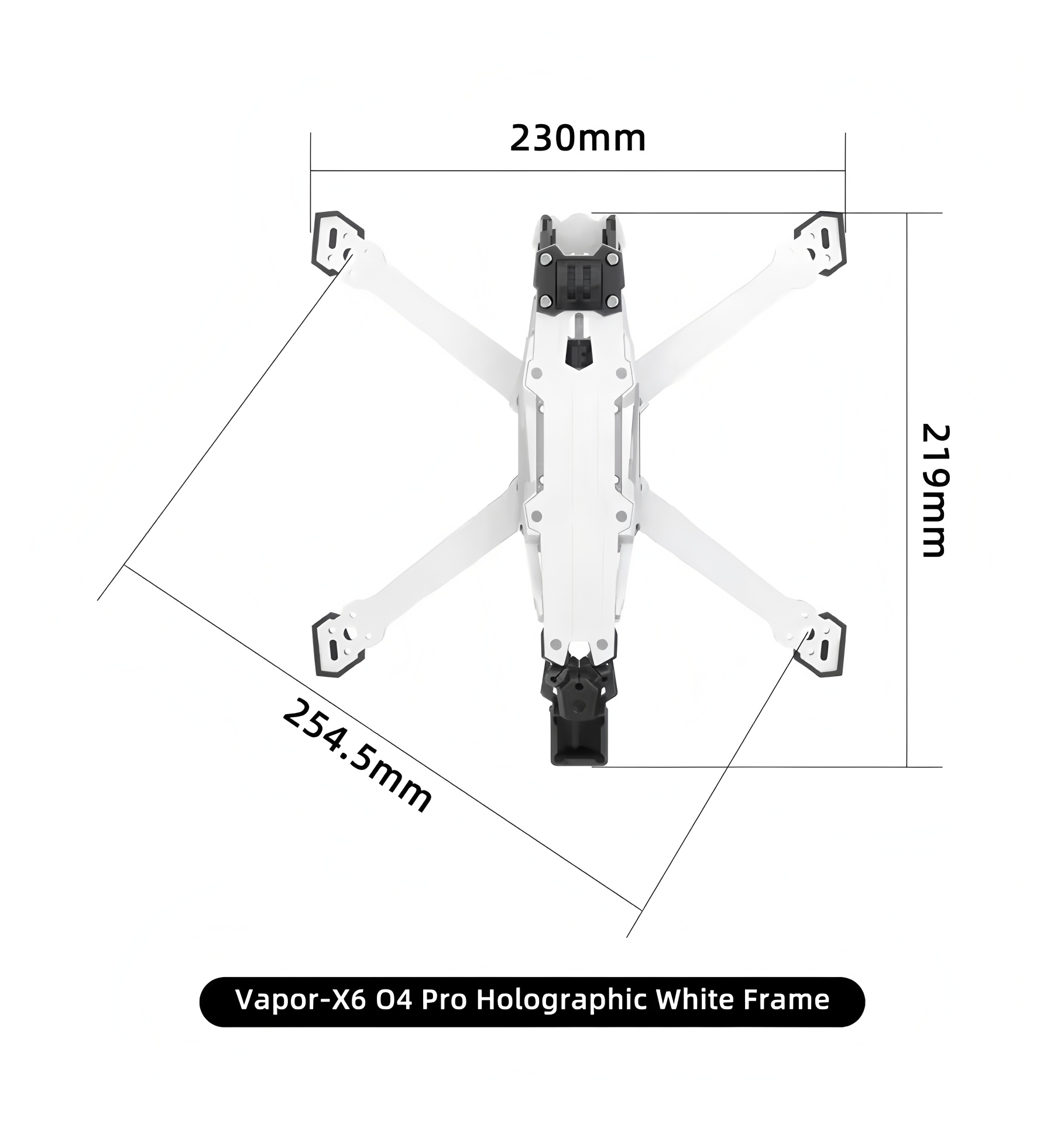 GEPRC Vapor D5/x5/x6 O4 Pro Fr - Rc Helicopter Parts บทวิจารณ์และราคา