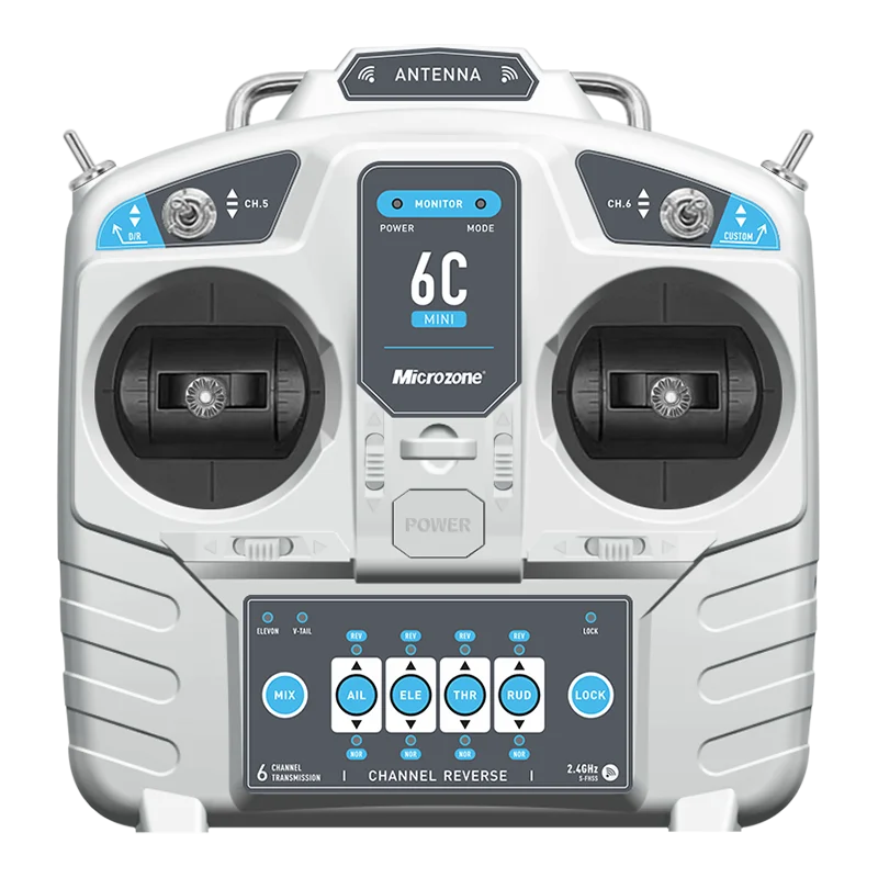 ไมโครโซน MC6C V2ขนาดเล็ก2.4G เ - Rc Helicopter Electric บทวิจารณ์และราคา