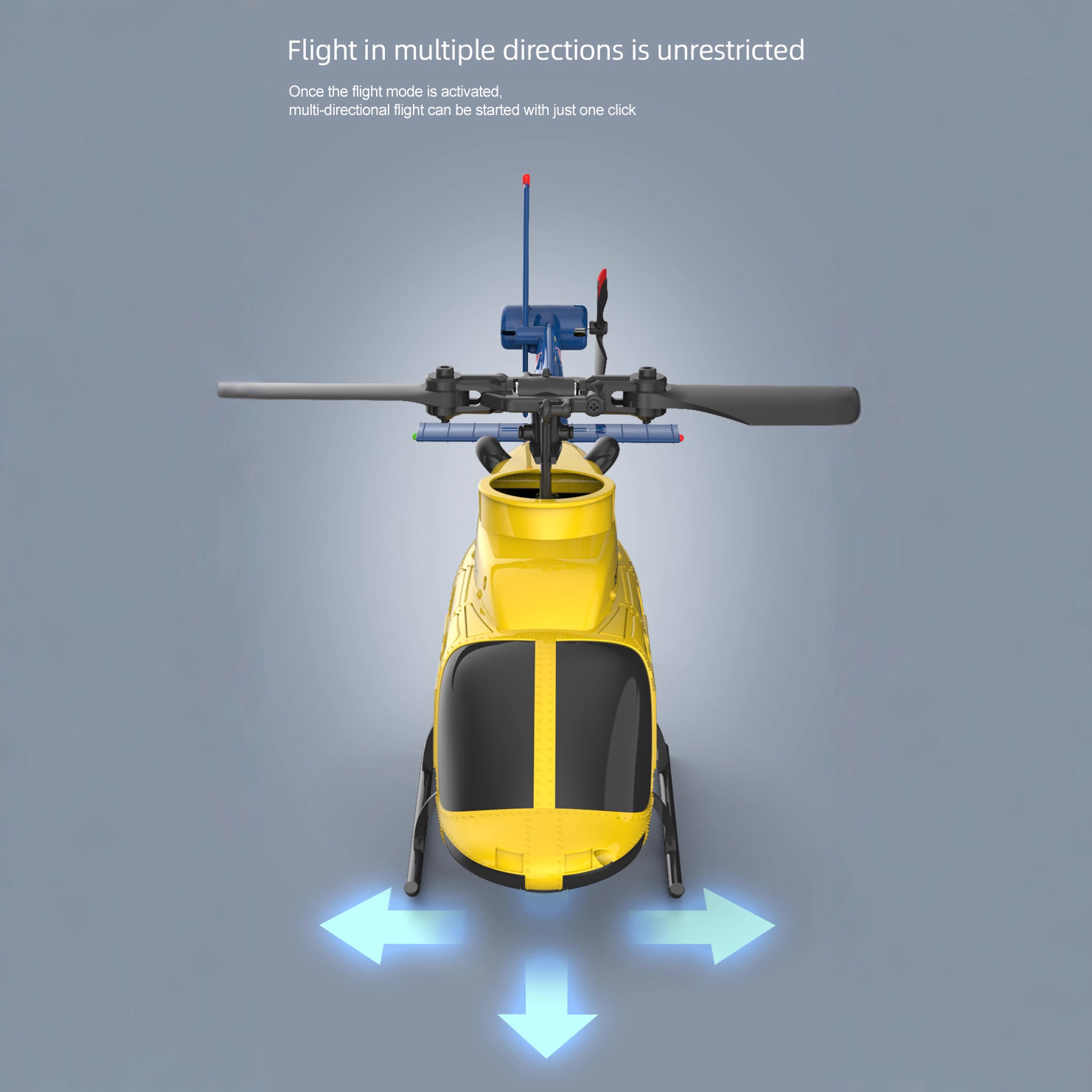 เฮลิคอปเตอร์บังคับวิทยุ Bell 2 - Rc Helicopter Single Rotor บทวิจารณ์และราคา