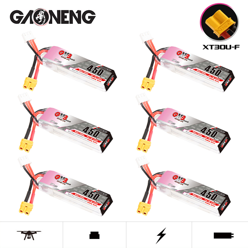 GNB LiPo แบตเตอรี่ HV 2S 7.6V  - Rc Helicopter Parts บทวิจารณ์และราคา