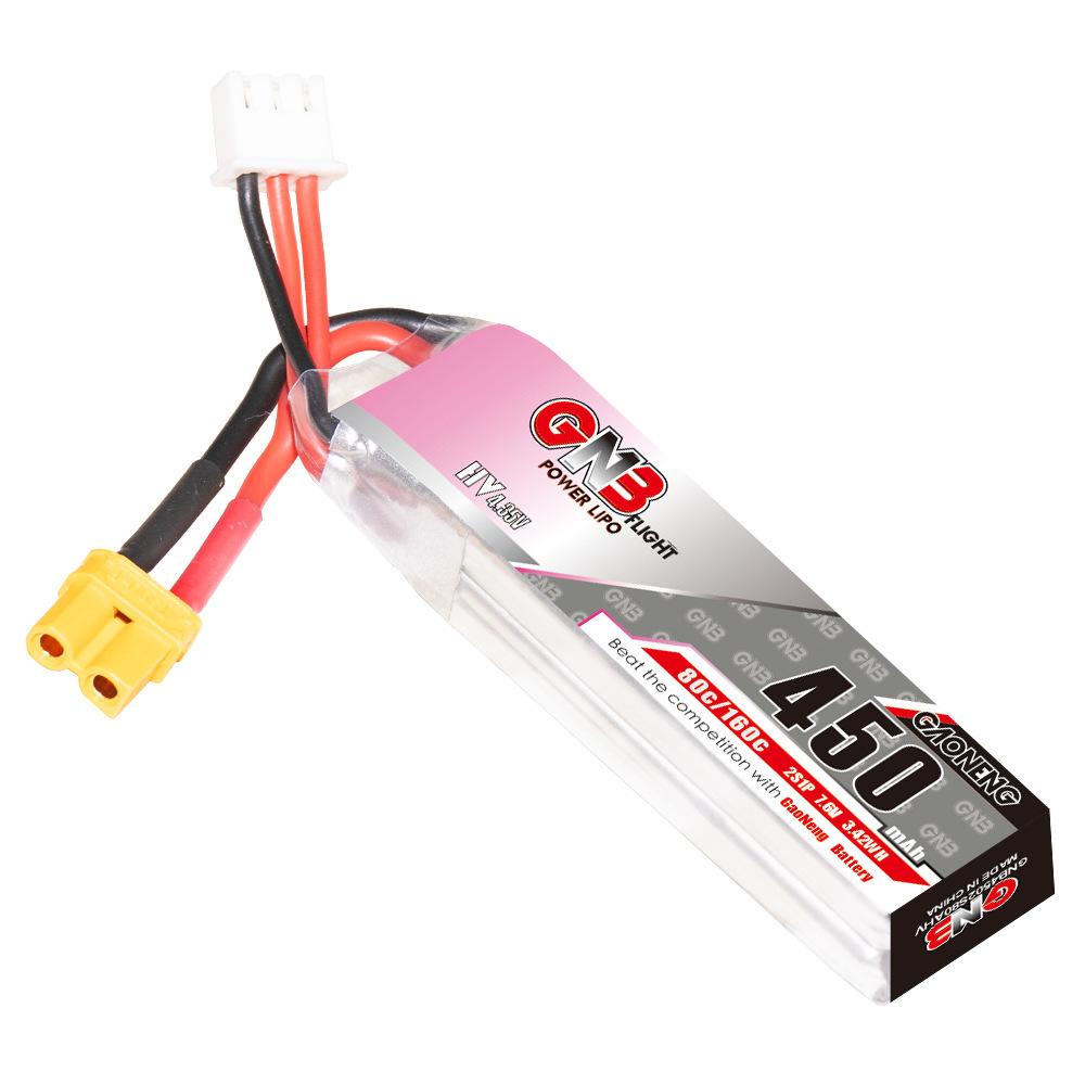 GNB LiPo แบตเตอรี่ HV 2S 7.6V  - Rc Helicopter Parts บทวิจารณ์และราคา