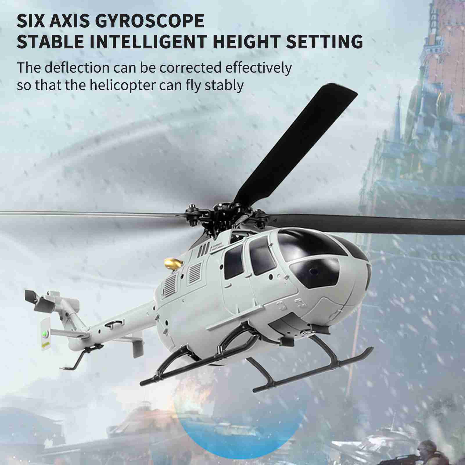 เฮลิคอปเตอร์บังคับวิทยุแบบใบพั - Rc Helicopter Gyro บทวิจารณ์และราคา