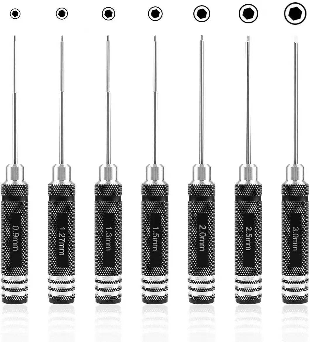 Hex Driver 7/4PCS Hex Allen ไข - Rc Helicopter Tool Kit บทวิจารณ์และราคา