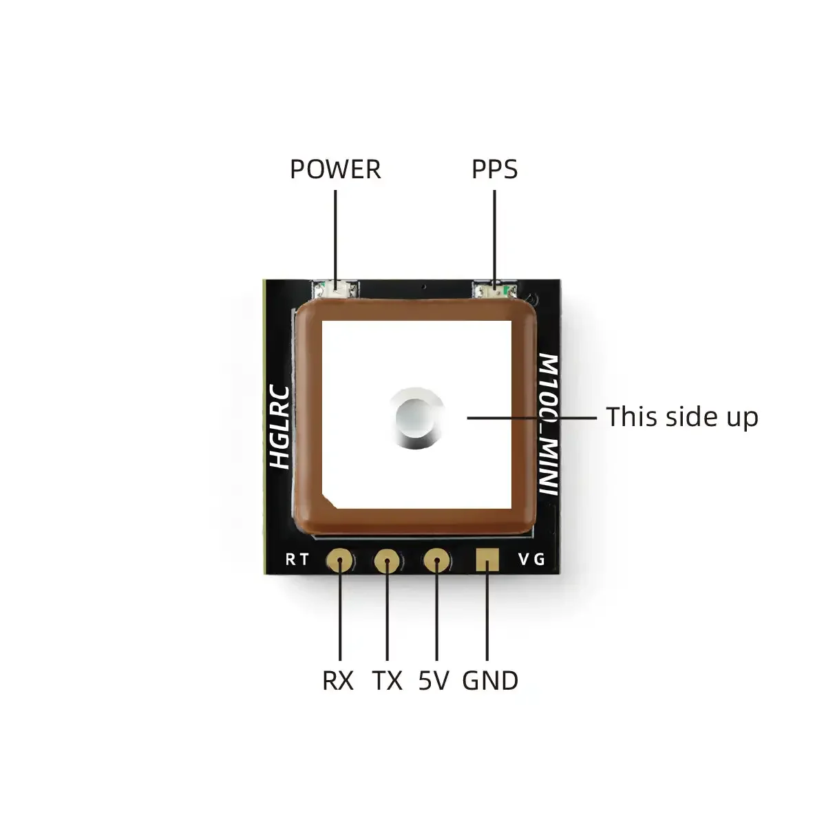 HGLRC M100 MINI GPS โมดูล M10  - Rc Helicopter Parts บทวิจารณ์และราคา