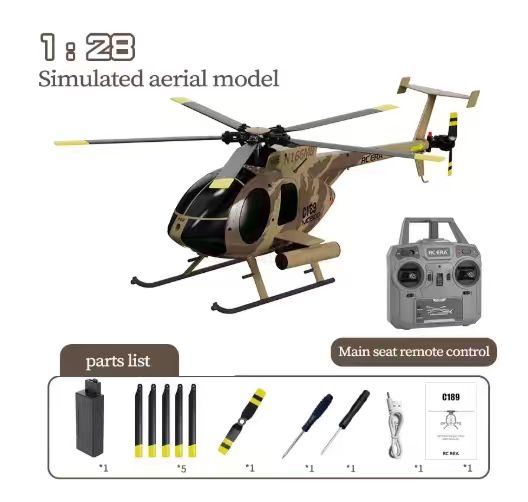 เฮลิคอปเตอร์บังคับวิทยุ C189 M - Rc Helicopter Gyro บทวิจารณ์และราคา