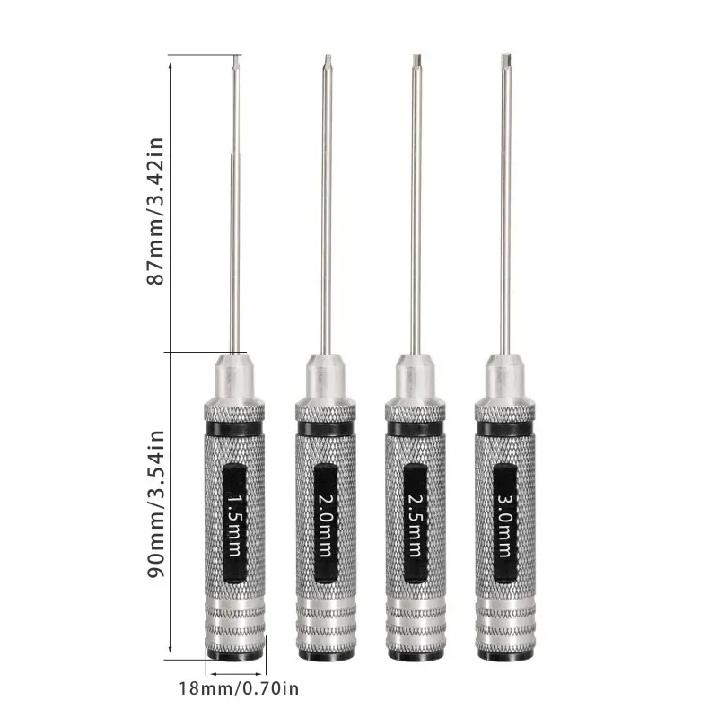 ไขควงหัวแอลเลน ปลายแข็ง 1.5 มม - Rc Helicopter Tool Kit บทวิจารณ์และราคา